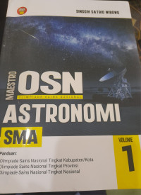 Image of OSN ASTRONOMI SMA vol.1