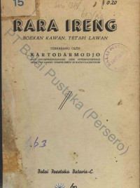 Image of Rara Ireng Boekan Kawan, Tetapi Lawan